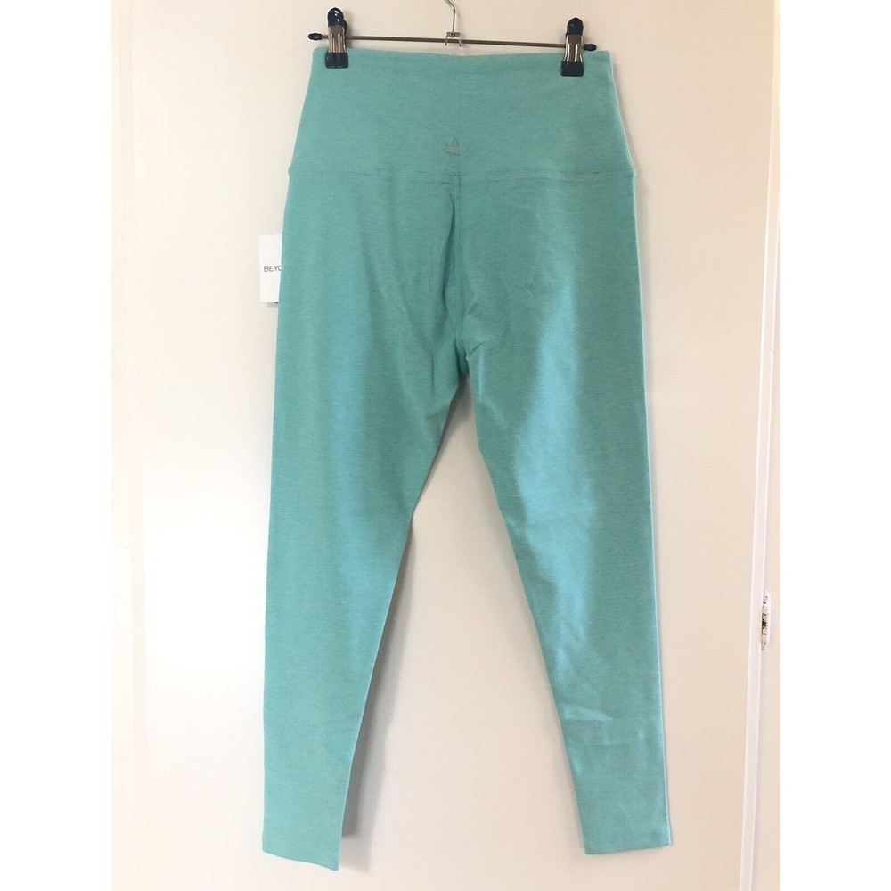 Beyond Yoga Spacedye Caught In The Midi High Waist Legging Aquamarine Large